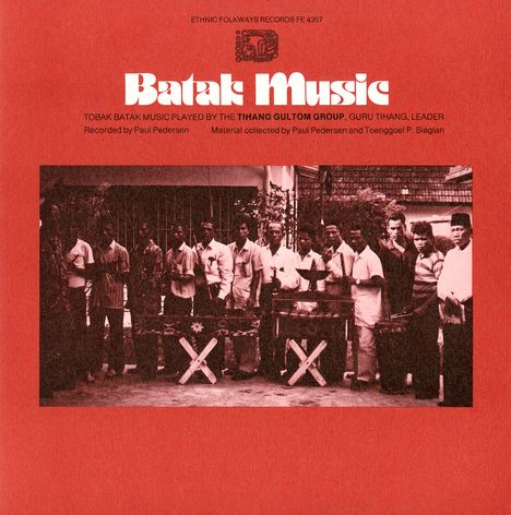 Tihang Gultom Group: Batak Music: Tobak Batak Music, CD