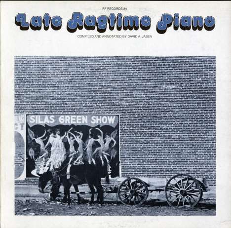Late Ragtime Piano, CD