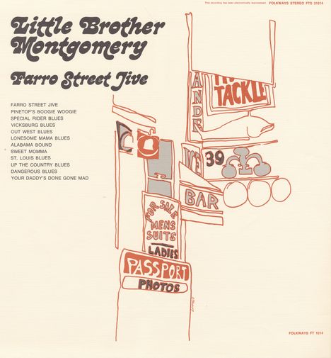 Little Brother Montgomery: Farro Street Jive, CD