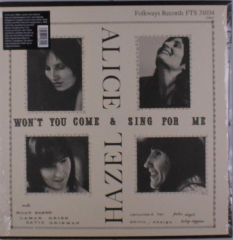 Hazel Dickens &amp; Alice Gerrard: Won't You Come &amp; Sing For Me (remastered), LP