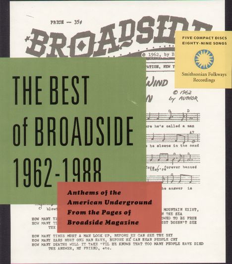 The Best Of Broadside 1962-1988, 5 CDs