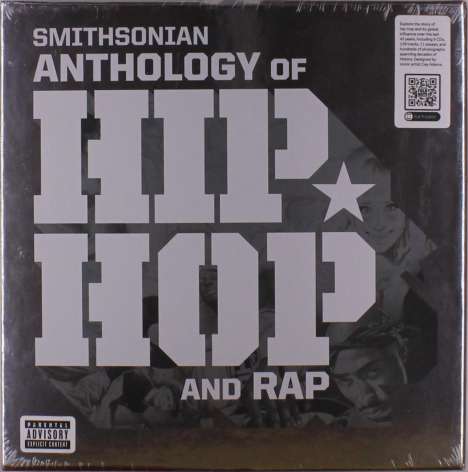 Smithsonian Anthology Of Hip-Hop &amp; Rap (Box Set), 9 CDs