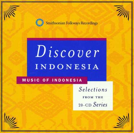Music Of Indonesia, CD