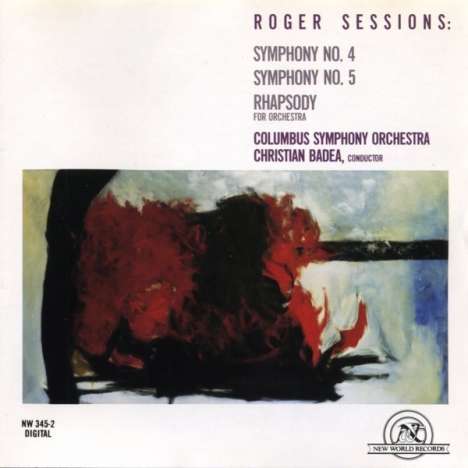 Roger Sessions (1896-1985): Symphonien Nr.4 &amp; 5, CD