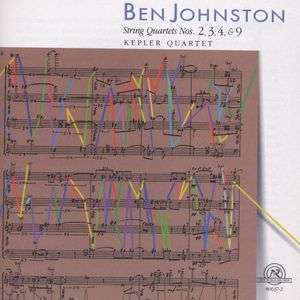 Ben Johnston (1926-2019): Streichquartette Nr.2-4,9, CD