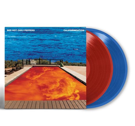 Red Hot Chili Peppers: Californication (Limited Edition) (Red &amp; Ocean Blue Vinyl), 2 LPs
