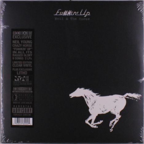Neil Young: Fuckin Up (RSD) (Limited Edition) (Clear Vinyl), 2 LPs