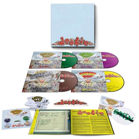 Green Day: Dookie (30th Anniversary Edition) (Super Deluxe Box Set), 4 CDs