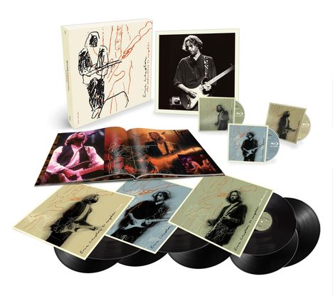 Eric Clapton (geb. 1945): The Definitive 24 Nights (Limitiertes Super Deluxe Boxset mit nummerierter Lithographie), 8 LPs und 3 Blu-ray Discs