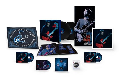 Eric Clapton: Nothing But The Blues (Limited Numbered Super Deluxe Vinyl Set), 2 LPs, 2 CDs und 1 Blu-ray Disc