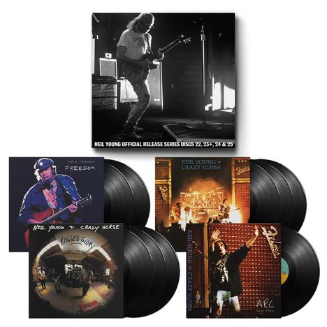 Neil Young: Official Release Series Volume 5 (180g) (Limited Numbered Edition Box Set), 9 LPs