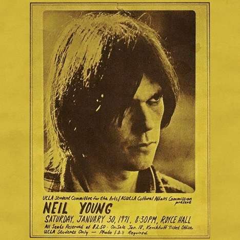 Neil Young: Royce Hall 1971, CD