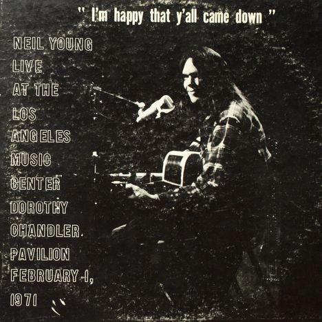 Neil Young: Dorothy Chandler Pavilion 1971, LP