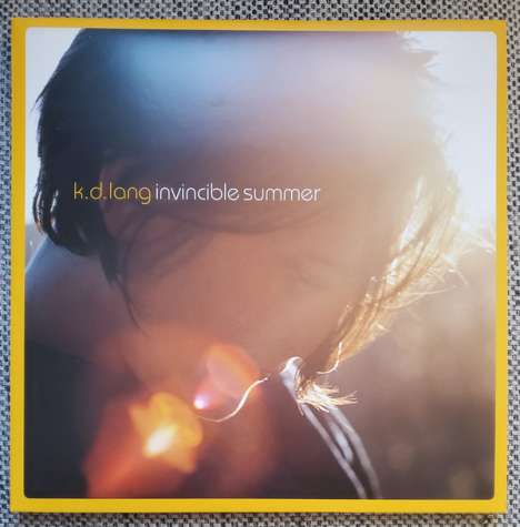 k. d. lang: Invicible Summer (20th Anniversary Edition) (Yellow-Orange Vinyl), LP