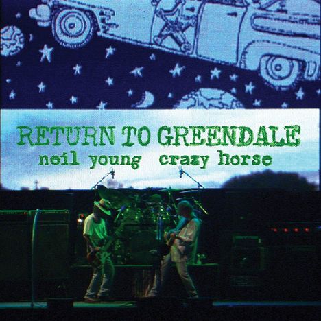 Neil Young: Return To Greendale (Limited Numbered Deluxe Edition), 2 LPs, 2 CDs, 1 Blu-ray Disc und 1 DVD