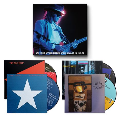 Neil Young: Official Release Series Discs 13, 14, 20 &amp; 21, 4 CDs