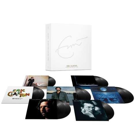 Eric Clapton (geb. 1945): The Complete Reprise Studio Albums Vinyl Box Set - Volume 1 (180g), 12 LPs
