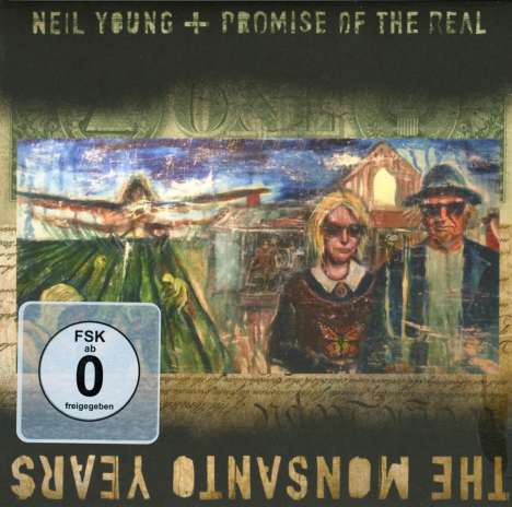 Neil Young: The Monsanto Years (CD + DVD), 1 CD und 1 DVD