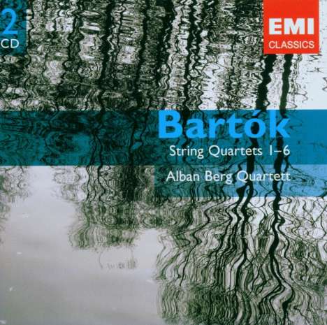 Bela Bartok (1881-1945): Streichquartette Nr.1-6, 2 CDs