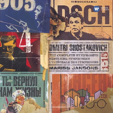 Dmitri Schostakowitsch (1906-1975): Symphonien Nr.1-15, 10 CDs