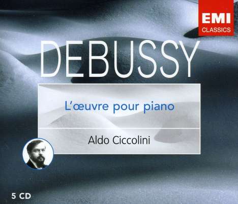 Claude Debussy (1862-1918): Klavierwerke, 5 CDs