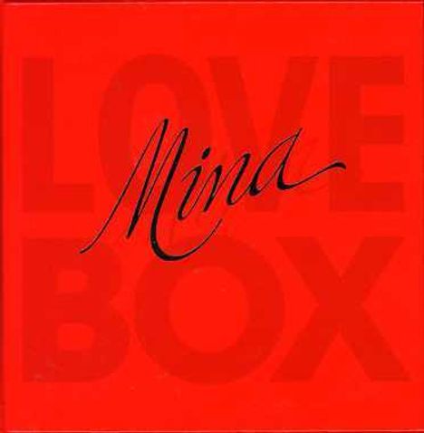Mina    (Italien): Love Box, 3 CDs