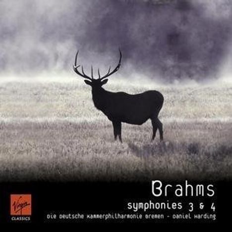 Johannes Brahms (1833-1897): Symphonien Nr.3 &amp; 4, CD