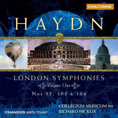 Joseph Haydn (1732-1809): Symphonien Nr.95,103,104, CD