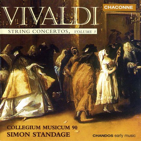 Antonio Vivaldi (1678-1741): Concerti für Streicher Vol.3, CD