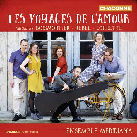 Joseph Bodin de Boismortier (1689-1755): Kammermusik - Les Voyages de l'amour, CD