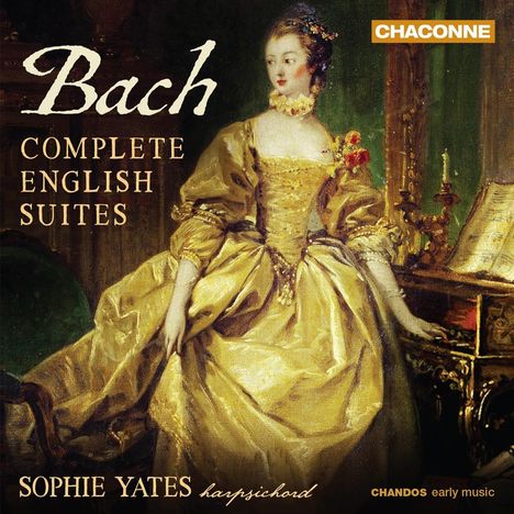 Johann Sebastian Bach (1685-1750): Englische Suiten BWV 806-811, 2 CDs