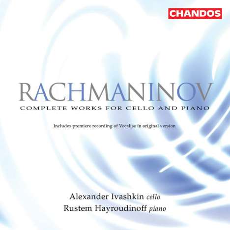 Sergej Rachmaninoff (1873-1943): Sämtliche Werke für Cello &amp; Klavier, CD