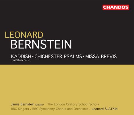 Leonard Bernstein (1918-1990): Symphonie Nr.3 "Kaddish", CD