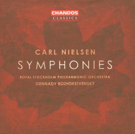 Carl Nielsen (1865-1931): Symphonien Nr.1-6, 3 CDs