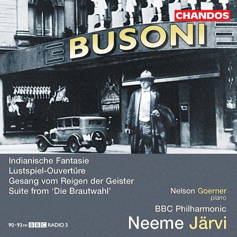 Ferruccio Busoni (1866-1924): Indianische Fantasie op.44 für Klavier &amp; Orchester, CD