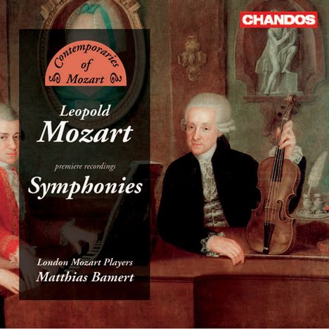 Leopold Mozart (1719-1787): Symphonien Eisen C1,C4,D17,D25,G14, CD