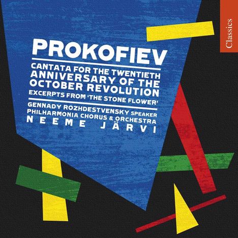 Serge Prokofieff (1891-1953): Kantate zum 20.Jahrestag der Oktoberrevolution, CD