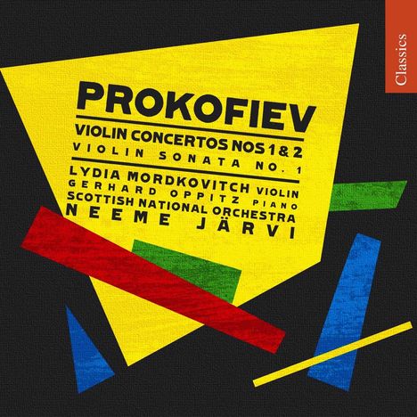 Serge Prokofieff (1891-1953): Violinkonzerte Nr.1 &amp; 2, CD