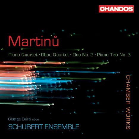 Bohuslav Martinu (1890-1959): Klavierquartett Nr.1 (1942), CD