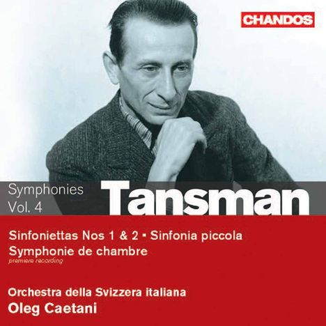 Alexandre Tansman (1897-1986): Sinfoniettas Nr.1 &amp; 2, CD