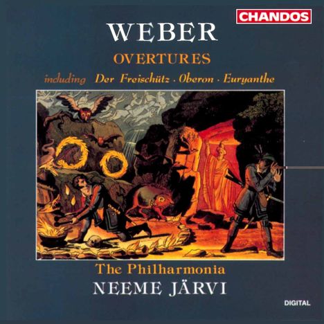 Carl Maria von Weber (1786-1826): Ouvertüren, CD