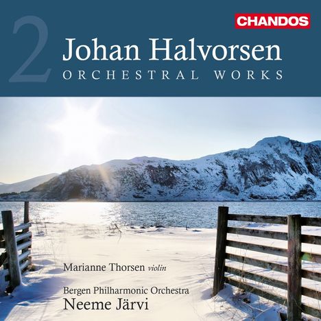 Johan Halvorsen (1864-1935): Orchesterwerke Vol.2, CD