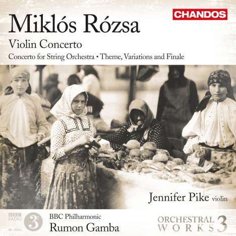 Miklós Rózsa (1907-1995): Orchesterwerke Vol.3, CD