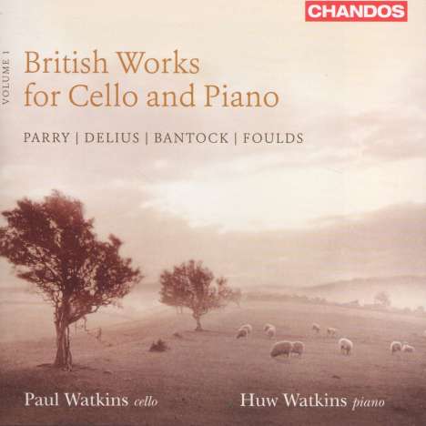 Paul Watkins - British Works for Cello &amp; Piano Vol.1, CD