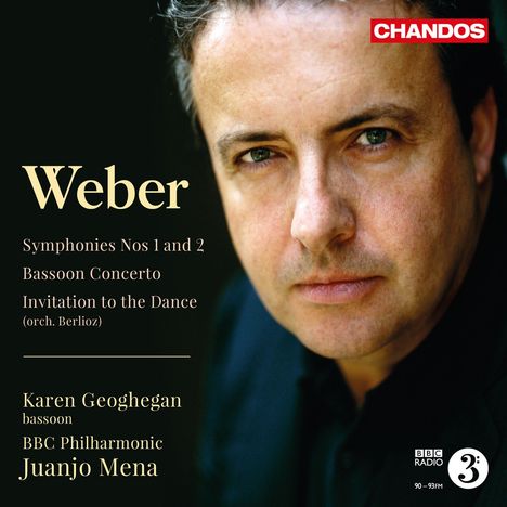 Carl Maria von Weber (1786-1826): Symphonien Nr.1 &amp; 2, CD