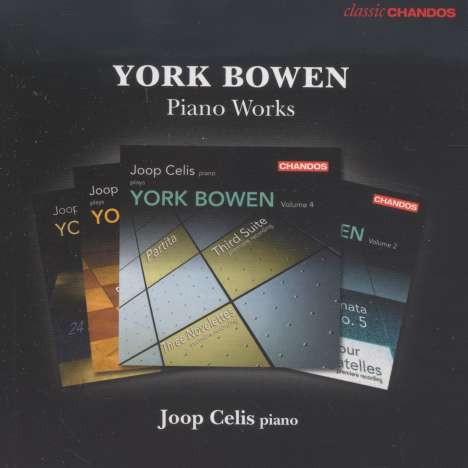 York Bowen (1884-1961): Klavierwerke, 4 CDs