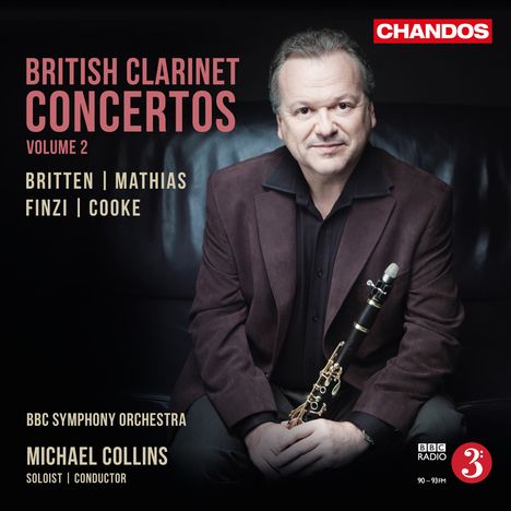 Michael Collins - British Clarinet Concertos Vol.2, CD