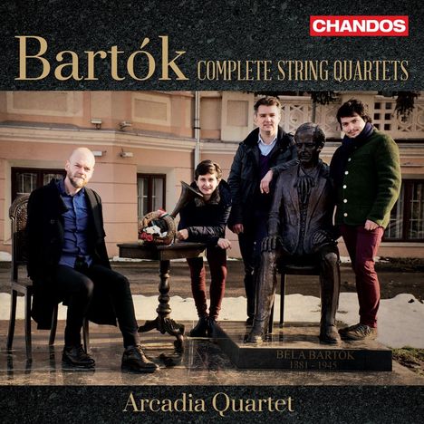 Bela Bartok (1881-1945): Streichquartette Nr.1-6, 2 CDs