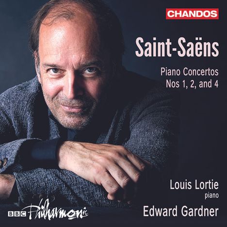 Camille Saint-Saens (1835-1921): Klavierkonzerte Nr. 1,2,4, CD