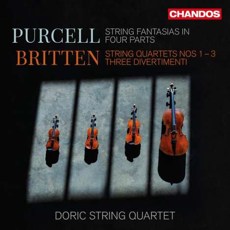 Benjamin Britten (1913-1976): Streichquartette Nr.1-3, 2 CDs